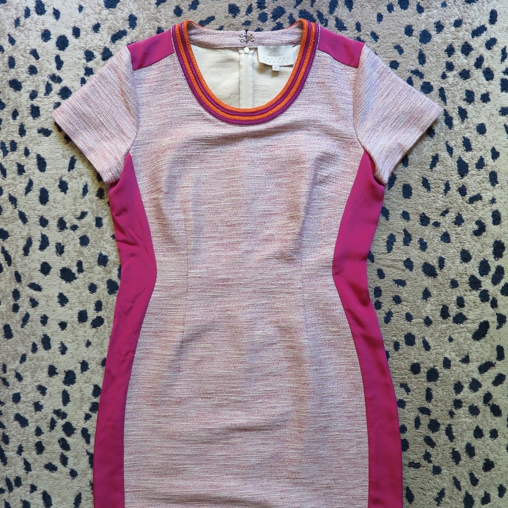 Rare Madison Marcus body con dress